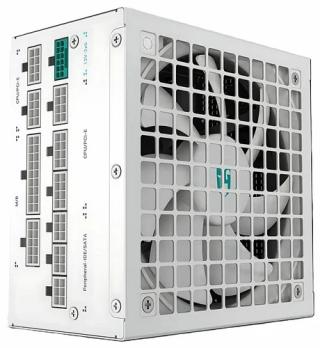 Блок питания Deepcool/GamerStorm PN1200M WH (ATX 3.1, 1200W, Full Cable Management, PWM 135мм fan, Active PFC, 80+ GOLD, Active PFC + Full Bridge SRC LLC + DC/DC, Gen5 PCIe, белый) RET