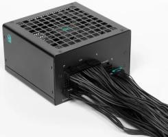 Блок питания Deepcool/GamerStorm PQ1000G (ATX 3.1, 1000W, Full Cable Management, PWM 120мм fan, 80 PLUS GOLD, Active PFC + Half Bridge + DC/DC, Full Japanese Capasitors, Gen5 PCIe) RET