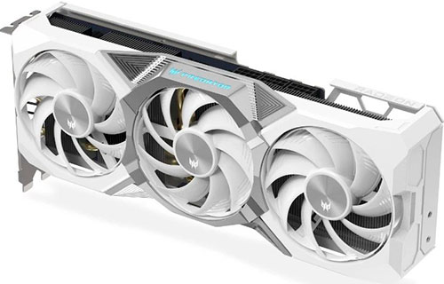 Видеокарта Acer RX9070XT PREDATOR BIFROST WHITE OC 16Gb GDDR6 256bit 3xDP HDMI 3FAN RTL