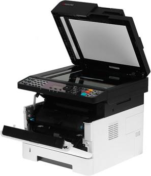 МФУ лазерное Kyocera ECOSYS MA4000fx(110C1B3NL0), ч/б лазерный, A4, 40 стр/мин, 1200x1200 dpi, 512 Мб, USB 2.0, Network, лоток 250 л., Duplex, автопод., старт.тонер 3600 стр.