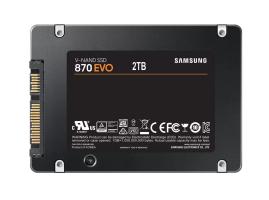 Накопитель SSD Samsung 870 EVO, 2Tb, SATA III, 2.5", R/W 560/530