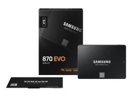 Накопитель SSD Samsung 4Tb 870 EVO, V-NAND, 2.5", SATA III, [R/W - 530/560 Mb/s]