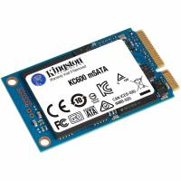 Накопитель SSD Kingston KC600, 1Tb, mSATA, R/W 550/520