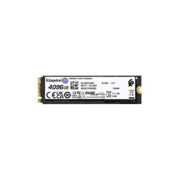 Накопитель SSD Kingston KC3000, 4Tb, PCIe 4.0 x4, M.2 2280, NVMe, R/W 7000/7000, с радиатором