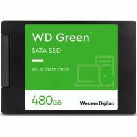 Накопитель SSD WD Green WDS480G3G0A, 480Gb, SATA III, 2.5", R/W 545/545