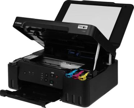 МФУ струйное Canon PIXMA G3430 (5989C009), A4, цветное, печ. 11 стр/мин. (ч/б) 6 стр/мин. (цвет), скан. до 3.16 стр/мин., 4800 x 1200 dpi (печать) 600x1200dpi (скан.), USB, Wi-Fi, Air Print, Mopria