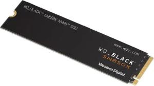 Накопитель SSD WD 1Tb Black SN850X, M.2(22x80мм), NVMe, PCIe 4.0 x4, 3D TLC, R/W 7300/6300Mb/s, IOPs 800 000/1 100 000, TbW 600, DWPD 0.3, with Heat Spreader (12 мес.)