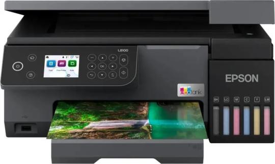 МФУ струйное Epson L14150, (C11CH96404/C11CH96505/C11CH96403/C11CH96502/C11CH96507), A3, цветной, печ. 38 стр/мин (ч/б) 24 стр/мин (цв.), 1200 x 4800 dpi (печать) 1200x2400dpi (скан.), USB, RJ-45, Wi-Fi
