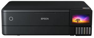 МФУ струйное Epson L8180 (C11CJ21403/C11CJ21402) A3 Duplex Net WiFi USB RJ-45 черный