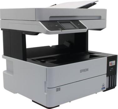 МФУ струйное Epson L6490 (C11CJ88405), A4, цветной, печ. до 17 стр/мин. (ч/б) до 9.5 стр/мин. (цвет), 1200 x 4800 dpi (печать) 1200x2400dpi (скан.), USB, RJ-45, Wi-Fi