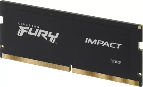 Оперативная память Kingston Fury Impact, DDR5, 16GB (1x16 GB), 5600 MHz, CL40, SO-DIMM