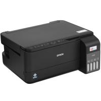 МФУ струйное Epson L3550 (C11CK59405), A4, цветной, печ. до 15 стр/мин. (ч/б) до 8 стр/мин. (цвет), скан. до 11 стр/мин. (ч/б) 28 стр/мин. (цвет), 4800 x 1200 dpi (печать) 1200x2400dpi (скан.), USB, Wi-Fi, Air Print