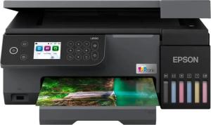 МФУ струйное Epson EcoTank L8100 (C11CK94***), A4, цветной, печ. до 8 стр/мин., 5760 x 1440 dpi (печ.), 1200x4800dpi (скан.), USB, Wi-Fi