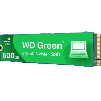 Накопитель SSD WD Green SN3000, 500Gb, PCIe 4.0 x4, M.2 2280, NVMe, R/W 5000/4100