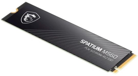 Накопитель SSD PCIE 5.0 NVME M.2 1Tb SPATIUM M560 1Tb MSI