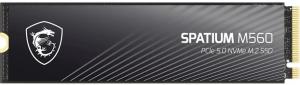 Накопитель SSD MSI M.2 2280 1Tb SPATIUM M470 PRO Client SSD S78-440L0J0-P83, PCIe Gen4x4 with NVMe