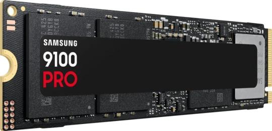 Накопитель SSD M.2 Samsung 1.0Tb 9100 PRO Series MZ-VAP1T0СW (PCIe 5x4, 14700/13300MBs, 3D TLC, DRAM, 600TBW, heatsink)