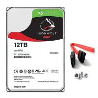Жесткий диск Seagate Ironwolf ST12000VN0008, 12Tb SATA 6.0Gb/s, 7200 rpm, 256mb buffer, 3.5",для NAS