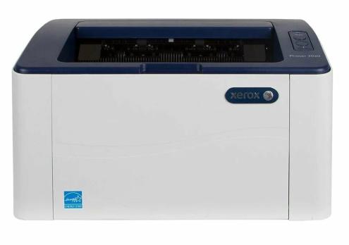 Принтер лазерный Xerox Phaser 3020 (P3020BI#), A4, ч/б, печ. до 20 стр/мин., 1200 x 1200 dpi, USB, Wi-Fi