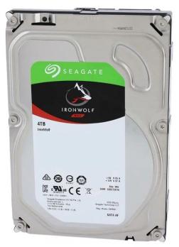 Жесткий диск Seagate 4Tb Ironwolf (ST4000VN006) SATA 6.0Gb/s, 5400 rpm, 256mb buffer, 3.5", для NAS