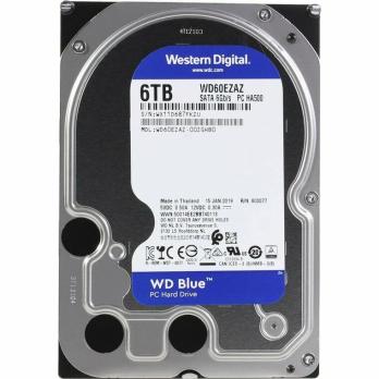 Жесткий диск Western Digital SATA 6Tb 6Gb/S 256MB BLUE WD60EZAX WDC