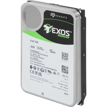 Жесткий диск Seagate SAS 16TB EXOS X24 7200RPM 12Gb/S 512MB ST16000NM007H