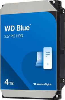 Жесткий диск/HDD WD SATA3 4TB Blue 5400 RPM 128Mb 1 year warranty (replacement WD40EZAZ, WD40EZAX, WD20EARZ, WD20EZAZ, ST2000DM005)