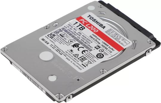 Жесткий диск Toshiba SATA 1TB 2.5" 6.0 Gbit/s 5400 rpm 8Mb OFFICIAL RECERTIFIED 1 year warranty (replacement WD10SPZX, ST1000LM048, ST1000LM035)