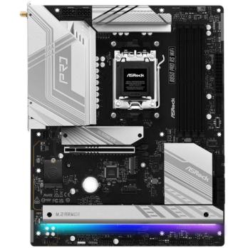 Материнская плата ASRock B850 PRO RS, AM5, AMD B850, 4xDDR5, 4xSATA, 4xM.2, 1xPCIe 5.0 x16, 1xPCIe 4.0 x4, 1xHDMI, 1xUSB-C, 1x2.5Gb LAN, 1xUSB-C 10Gbps, 1xUSB-C 5Gbps, 4xUSB-A 5Gbps, 6xUSB-A 2.0, 3x3.5 мм, 7.1, ATX
