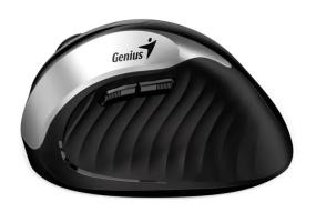 Мышь беспроводная Genius Ergo 8250S серебристый, 1600 dpi, радиоканал, USB, кнопки - 6