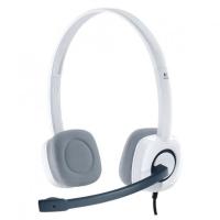 Гарнитура Logitech H150 белый, проводная, 3.5 мм