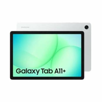 Планшет Samsung Galaxy Tab A11+ BSM-X230 6Gb, 128Gb, Wi-Fi, Android 15, серебристый 8Mpix 5Mpix BT WiFi microSD 2Tb 7040mAh