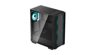Компьютерный корпус Deepcool CC560 MESH V2 черный без БП ATX 4x120мм 5x140мм 2xUSB 3.0 audio bott PSU