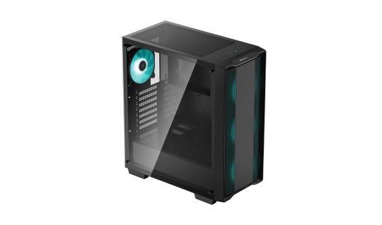 Компьютерный корпус Deepcool CC560 MESH V2 черный без БП ATX 4x120мм 5x140мм 2xUSB 3.0 audio bott PSU