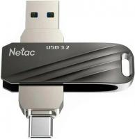Флешка USB Netac US11 128Gb USB 3.0+TypeC Dual Flash