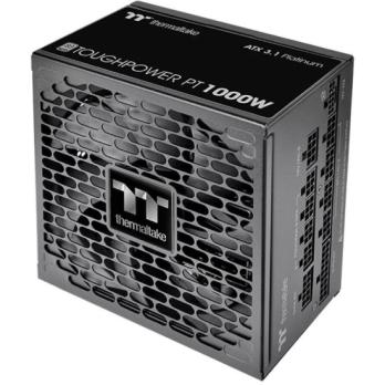 Блок питания Thermaltake Toughpower PT/1000W/Fully Modular Non Light/Full Range/Analog/80 Plus Platinum/EU/100% JP CAP/Etched Cables/ATX 3.1
