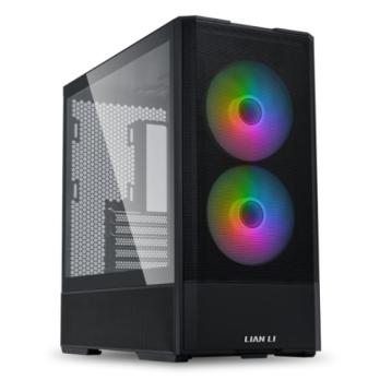 Корпус Lian Li Lancool 207 RGB Black, Midi-Tower, чёрный, 2 x 140 мм, 2 x 120 мм