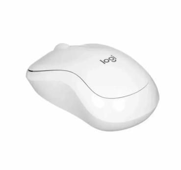 Мышь беспроводная Logitech M240 SILENT белый, 4000 dpi, Bluetooth, кнопки - 3
