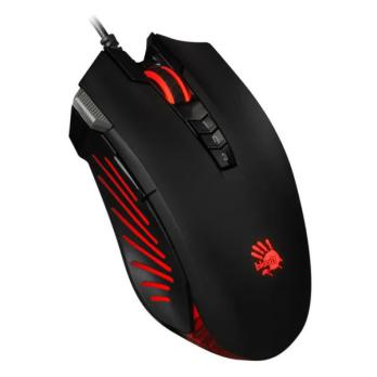 Мышь проводная A4Tech Bloody V9M черный, 4000 dpi, USB, кнопки - 9