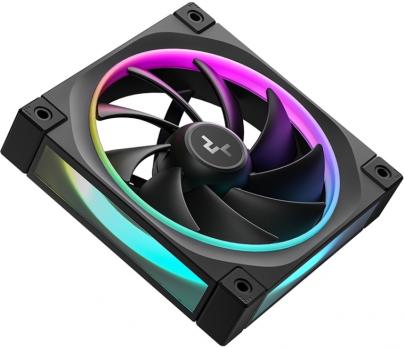 Вентилятор для корпуса DEEPCOOL FL12 черный, 120 мм, 2150 об/мин, 32 дБ, 4 pin