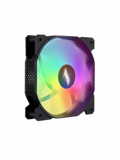 Вентилятор для корпуса 1STPLAYER F7R Black F7R-BK 120mm, 600-1800rpm, 56.34CFM, 36.99dBa, BULK