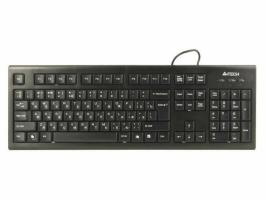 Клавиатура проводная A4Tech KR-85 USB черный