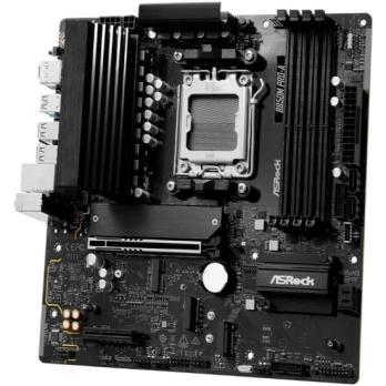 Материнская плата ASRock B850M PRO-A, AM5, AMD B850, 4xDDR5, 4xSATA, 3xM.2, 1xPCIe 5.0 x16, 1xPCIe 3.0 x4, 1xDP, 1xHDMI, 1x2.5Gb LAN, 1xUSB-C 10Gbps, 1xUSB-A 10Gbps, 2xUSB-A 5Gbps, 4xUSB-A 2.0, 3x3.5 мм, 7.1, mATX