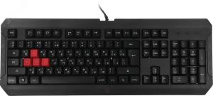 Клавиатура проводная A4Tech Bloody Q100 USB черный