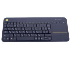 Клавиатура 920-007147 Logitech Keyboard K400 Wireless Touch Plus USB RTL