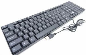Клавиатура проводная Defender Accent SB-720, USB, черный