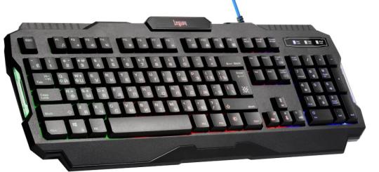 Клавиатура проводная Defender Legion GK-010DL RU, USB, черный