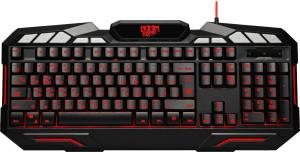 Клавиатура проводная Defender Doom Keeper GK-100DL RU, USB, черный