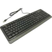 Клавиатура проводная A4Tech Fstyler FK10, USB, черный/серый