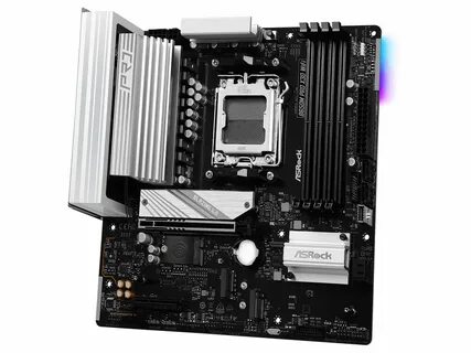 Материнская плата Asrock B650M PRO X3D Socket AM5 AMD B650 4xDDR5 mATX AC`97 8ch(7.1) 2.5Gg RAID+HDMI+DP